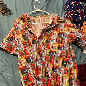 beer button up